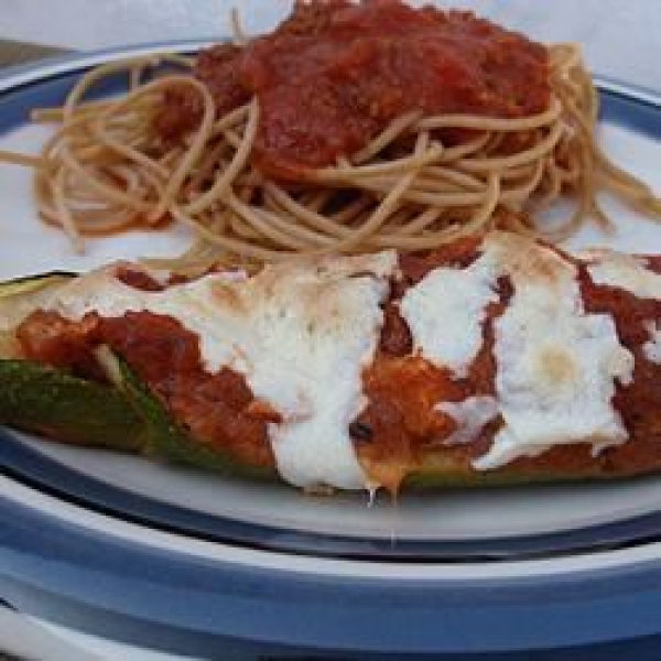 Italian Stuffed Zucchini