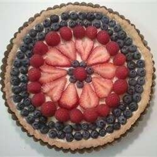 Berry Tart with No Added Sugar