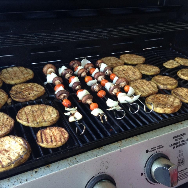 Marinated Grilled Eggplant