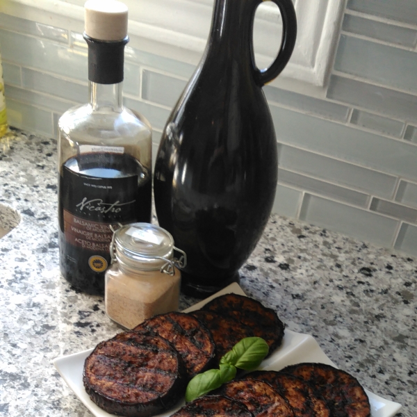 Marinated Grilled Eggplant