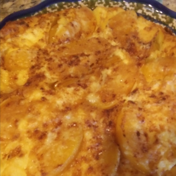 Peachy Baked Pancake