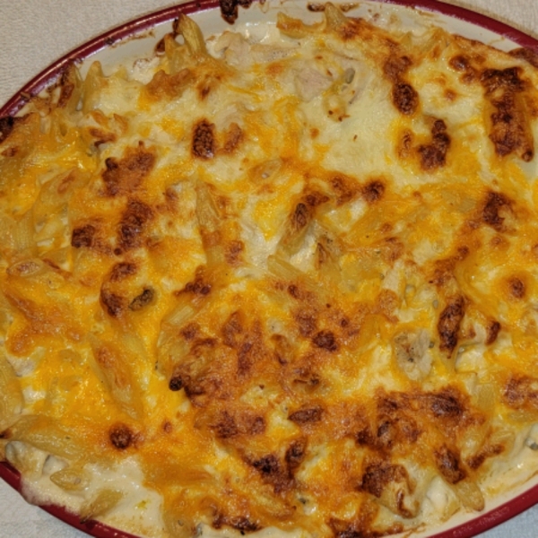 Chicken Alfredo Casserole