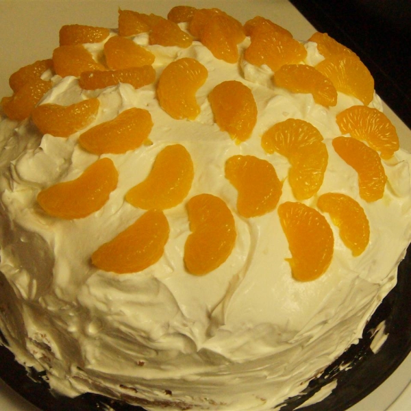 Orange Cream Cake IV