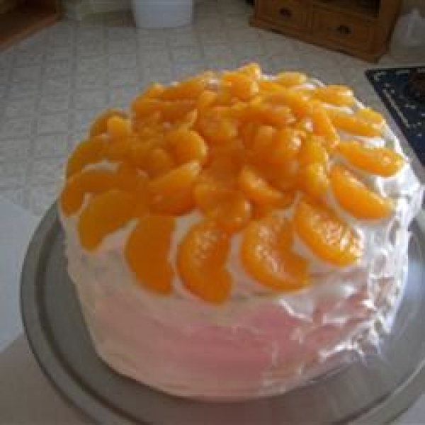 Orange Cream Cake IV