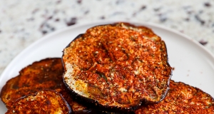 Sheet Pan Vegan Roasted Eggplant with Garlic