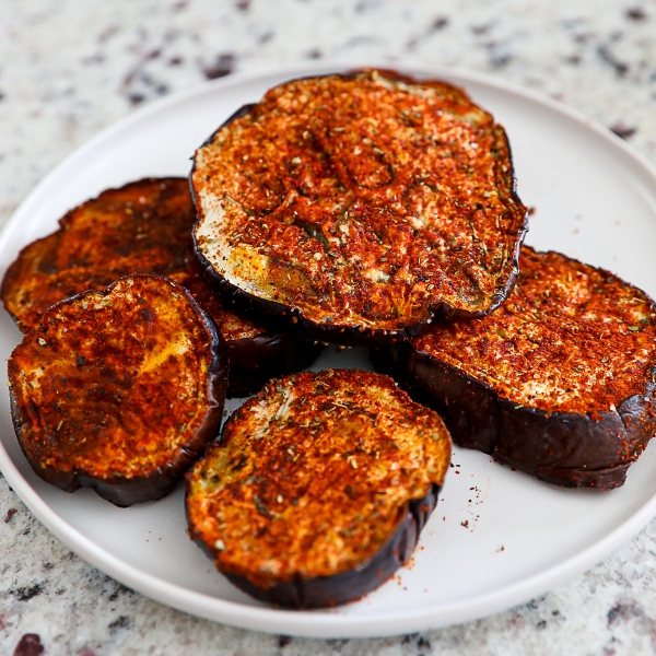 Sheet Pan Vegan Roasted Eggplant with Garlic