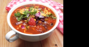 Easy Chicken Enchilada Soup