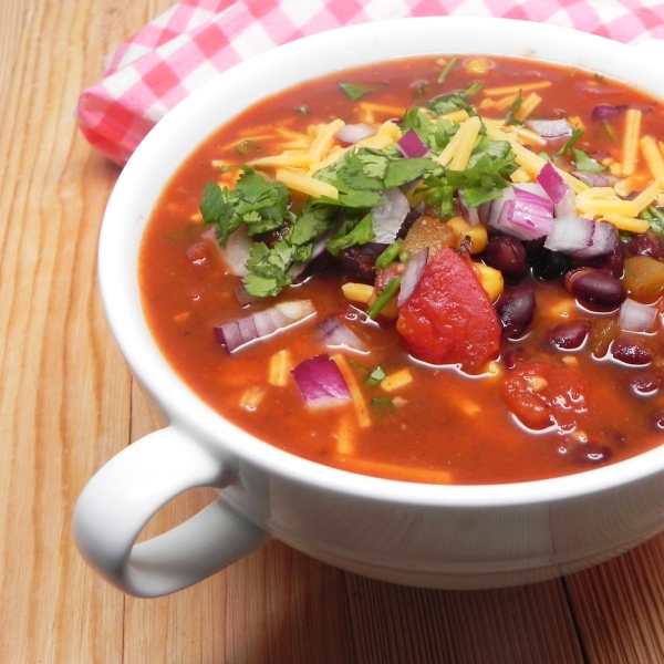 Easy Chicken Enchilada Soup