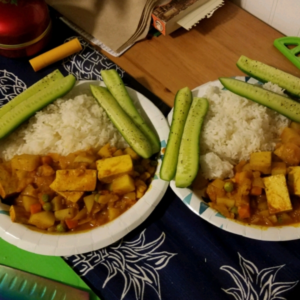 Quick and Easy Vegetable Curry