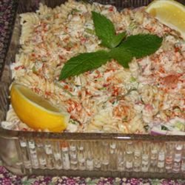 Shrimp and Crab Macaroni Salad