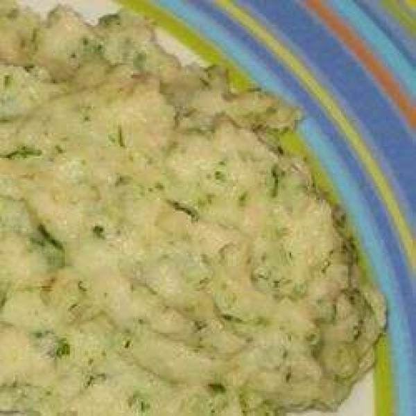 Spinach-Infused Mashed Potatoes