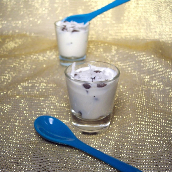 Shot Glass Cream Cheese Dessert