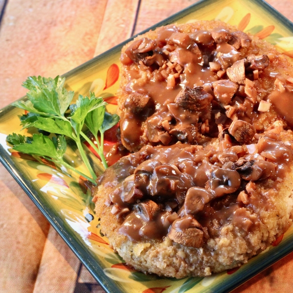 Pork Chops with Fresh Mushrooms