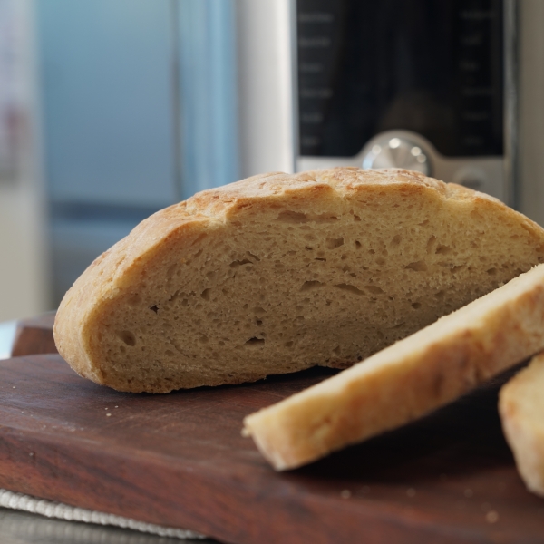 Instant Pot Crusty No-Knead Bread