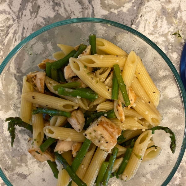 Penne with Chicken and Asparagus