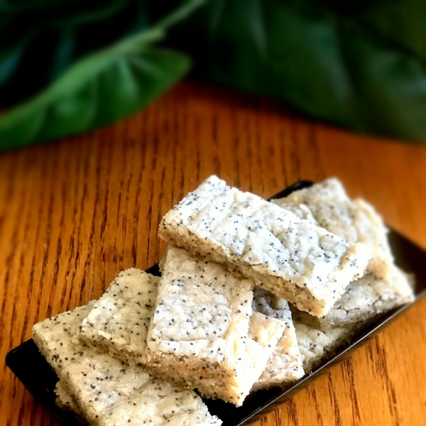 Poppy Seed Shortbread