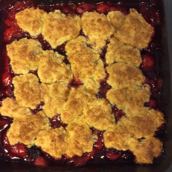 Rhubarb Cobbler