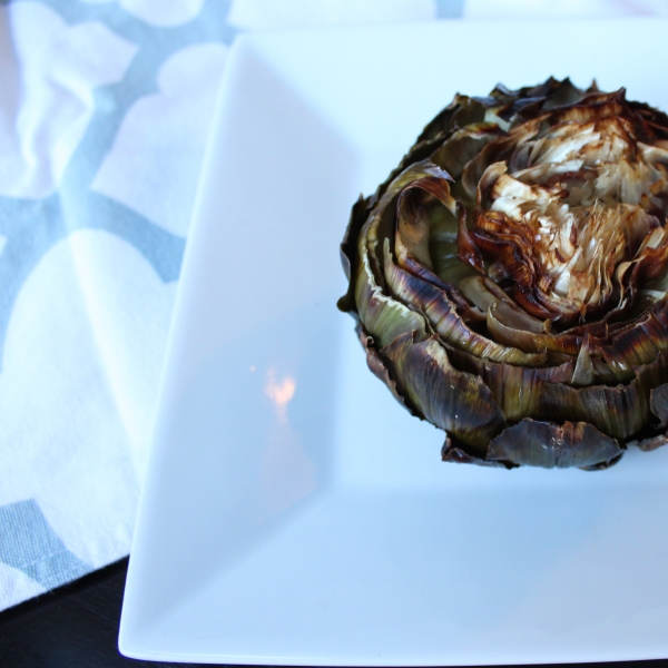 Simply Roasted Artichokes