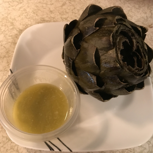 Simply Roasted Artichokes