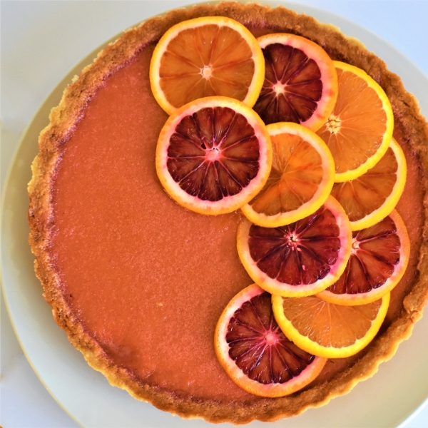 Blood Orange Tart