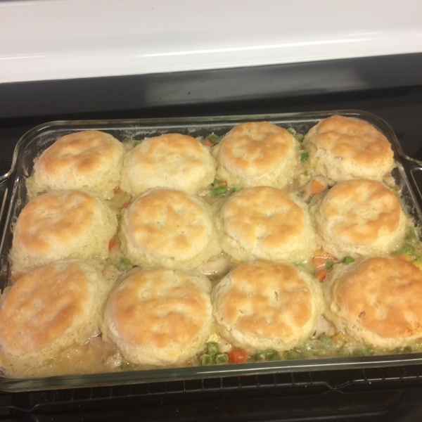 Easy A La King Biscuit Casserole