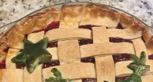 Buttery Cranberry Pie