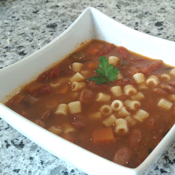 Instant Pot® Cranberry Bean Soup