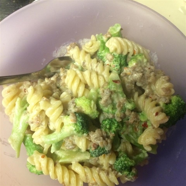 Broccoli and Sausage Cavatelli