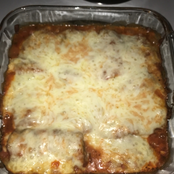 Cheesy Eggplant Rollatini