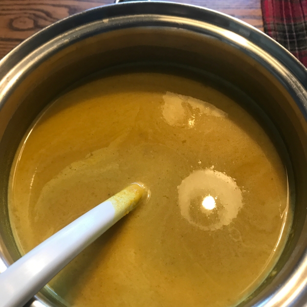 Curried Butternut Squash Soup