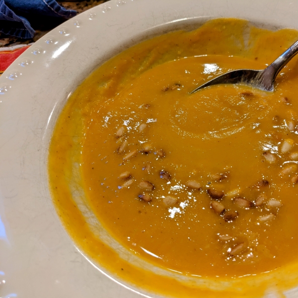 Curried Butternut Squash Soup