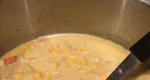 Creamiest Vegan Corn Chowder