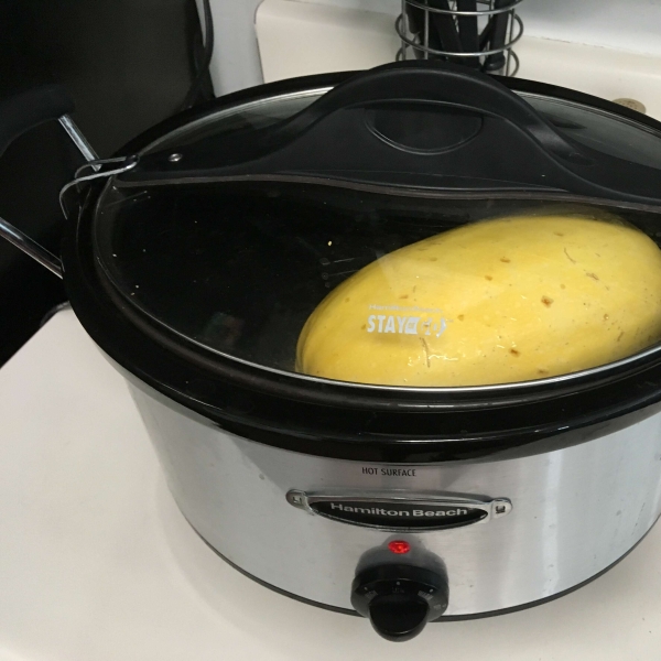 Slow Cooker Spaghetti Squash