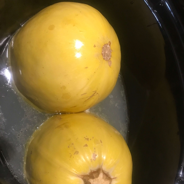 Slow Cooker Spaghetti Squash