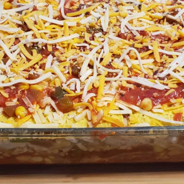 Weeknight Mexican Chicken Lasagna