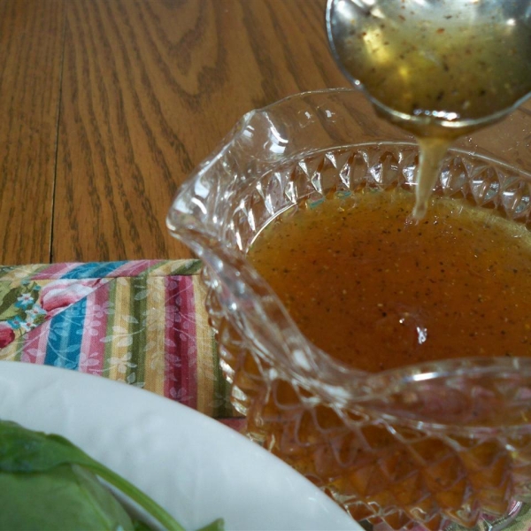 Best Baconless Spinach Salad Dressing