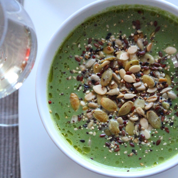 Spinach and Yogurt Soup