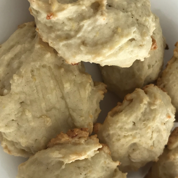 Lemon-Lime Cookies with Lactaid® Cottage Cheese
