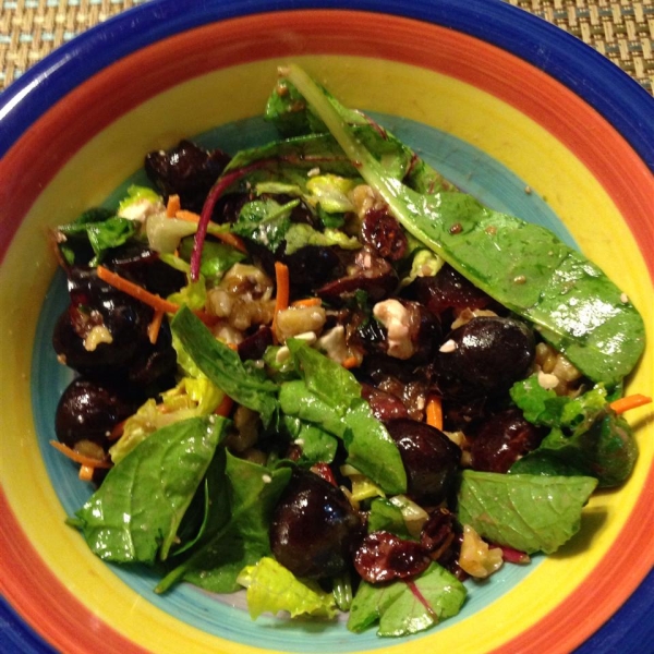 California Cherry and Walnut Salad