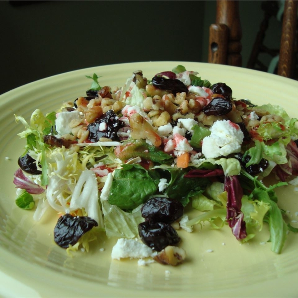 California Cherry and Walnut Salad