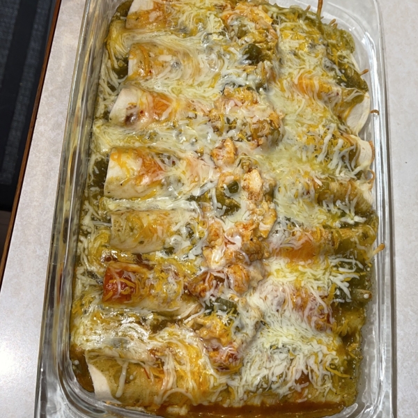 Easy Chicken Enchiladas