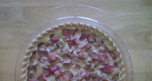 Rhubarb Pie - Single Crust