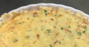 Swiss and Crab Quiche