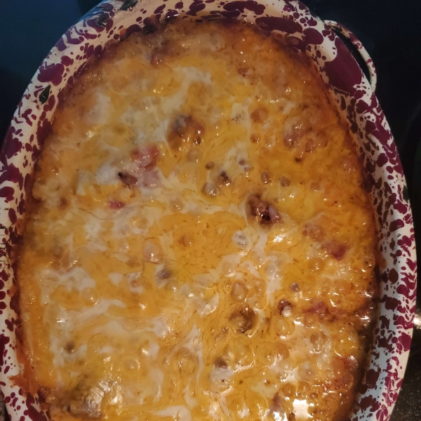 Low-Carb Bacon Cheeseburger Casserole
