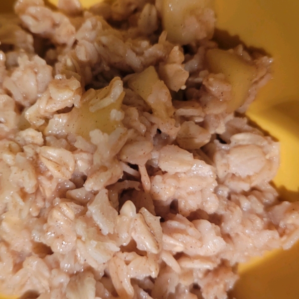 Apple Cinnamon Oatmeal