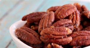 Candied Curried Pecans