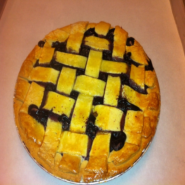 Fresh Blueberry Pie IV