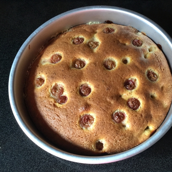 Italian Fresh Purple Grape Cake