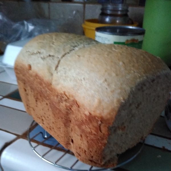 Honey Wheat Oat Flour Bread Machine Bread