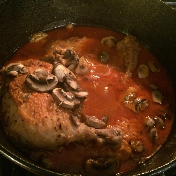 My Mom's Chicken Cacciatore